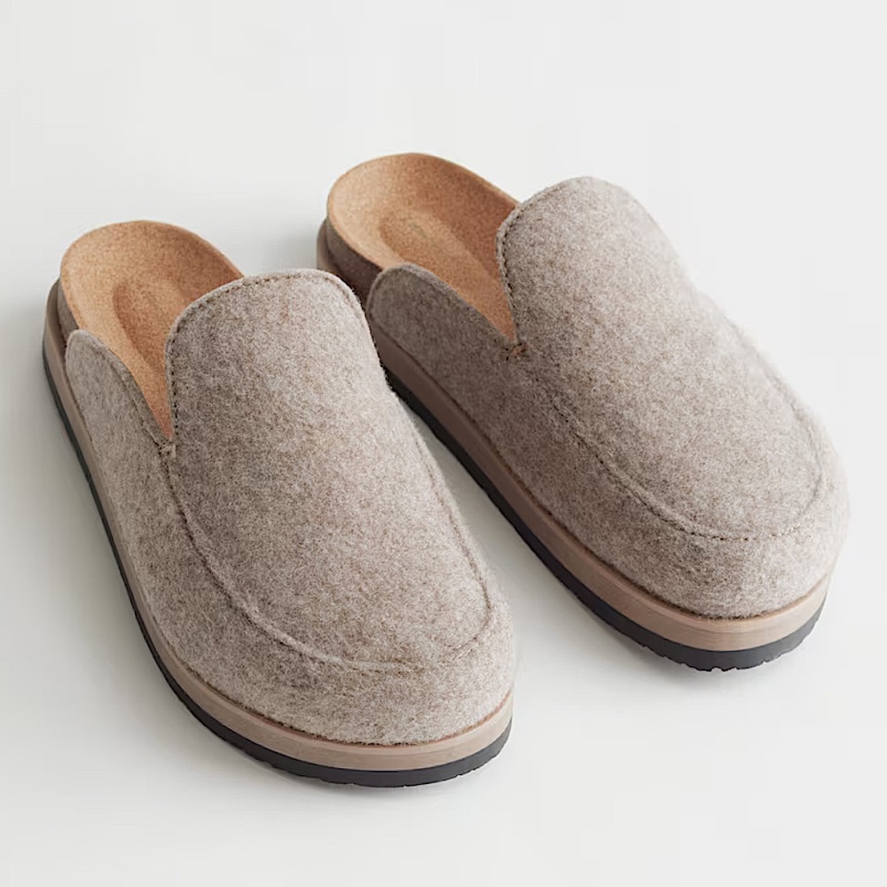 & Other Stories Wool Mules